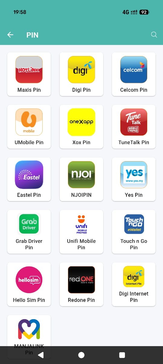 Paparan aplikasi OTA MY 3