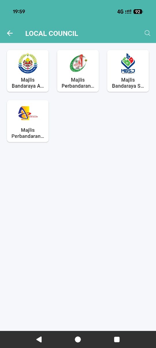 Paparan aplikasi OTA MY 12